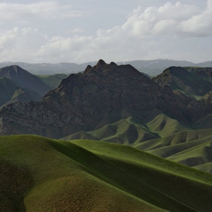 Mountain view, Song Kul